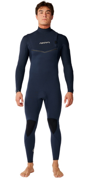 2026 Rip Curl Mens E-Bomb 5/3mm Zip Free Wetsuit 17KMFS - Navy